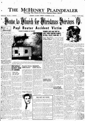 McHenry Plaindealer (McHenry, IL), 23 Dec 1958