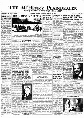 McHenry Plaindealer (McHenry, IL), 15 Jan 1959