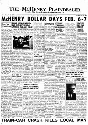 McHenry Plaindealer (McHenry, IL), 5 Feb 1959