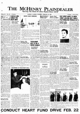 McHenry Plaindealer (McHenry, IL), 19 Feb 1959