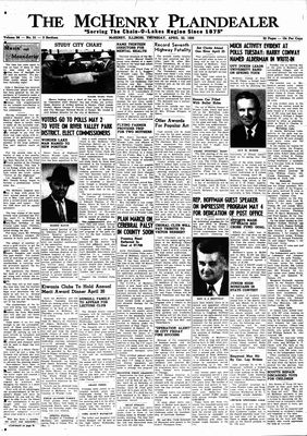 McHenry Plaindealer (McHenry, IL), 23 Apr 1959