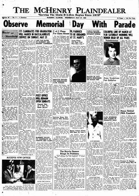 McHenry Plaindealer (McHenry, IL), 27 May 1959