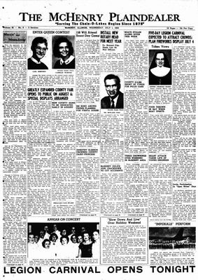 McHenry Plaindealer (McHenry, IL), 1 Jul 1959