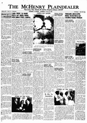 McHenry Plaindealer (McHenry, IL), 23 Jul 1959