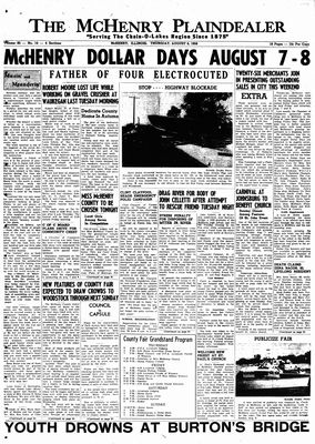 McHenry Plaindealer (McHenry, IL), 6 Aug 1959