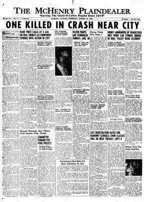 McHenry Plaindealer (McHenry, IL), 27 Aug 1959