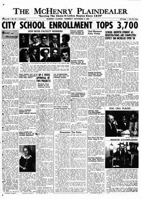 McHenry Plaindealer (McHenry, IL), 3 Sep 1959