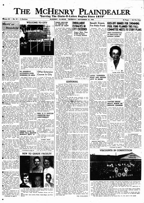 McHenry Plaindealer (McHenry, IL), 10 Sep 1959