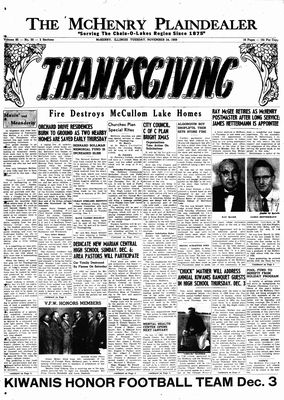 McHenry Plaindealer (McHenry, IL), 24 Nov 1959