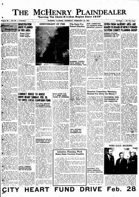 McHenry Plaindealer (McHenry, IL), 25 Feb 1960