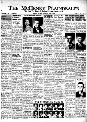 McHenry Plaindealer (McHenry, IL), 12 Jun 1958