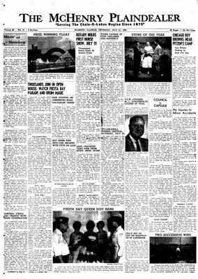 McHenry Plaindealer (McHenry, IL), 21 Jul 1960