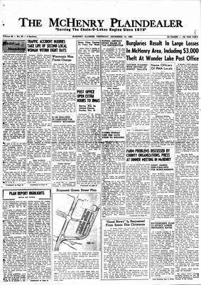 McHenry Plaindealer (McHenry, IL), 15 Dec 1960