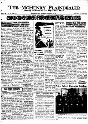 McHenry Plaindealer (McHenry, IL), 22 Dec 1960