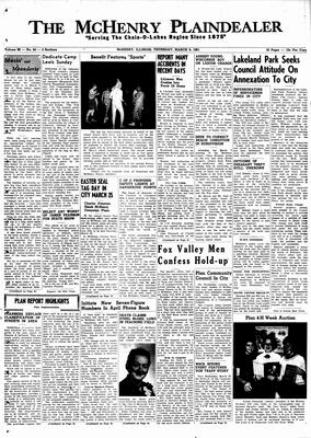 McHenry Plaindealer (McHenry, IL), 9 Mar 1961