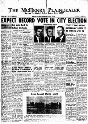 McHenry Plaindealer (McHenry, IL), 13 Apr 1961