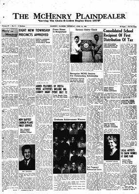 McHenry Plaindealer (McHenry, IL), 15 Jun 1961