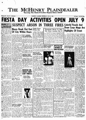 McHenry Plaindealer (McHenry, IL), 6 Jul 1961