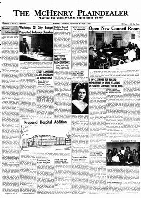 McHenry Plaindealer (McHenry, IL), 8 Mar 1962