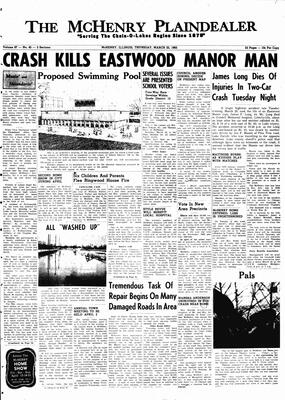 McHenry Plaindealer (McHenry, IL), 22 Mar 1962