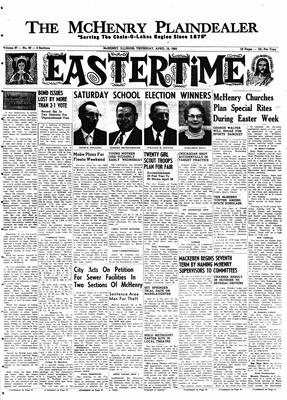 McHenry Plaindealer (McHenry, IL), 19 Apr 1962