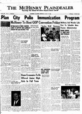 McHenry Plaindealer (McHenry, IL), 17 May 1962