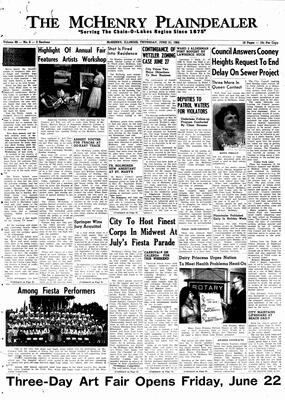 McHenry Plaindealer (McHenry, IL), 21 Jun 1962