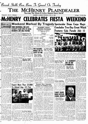 McHenry Plaindealer (McHenry, IL), 12 Jul 1962