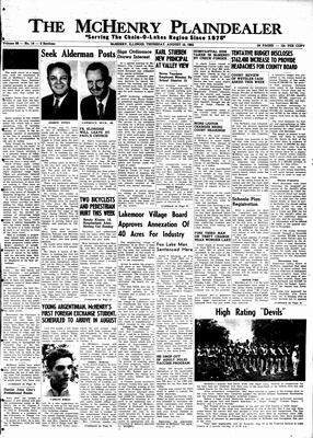 McHenry Plaindealer (McHenry, IL), 16 Aug 1962