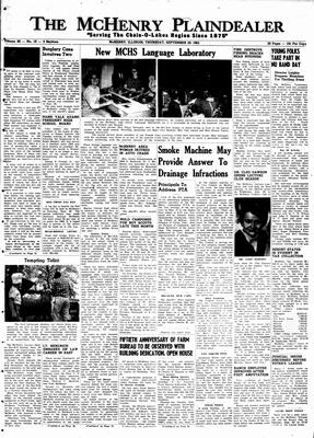 McHenry Plaindealer (McHenry, IL), 20 Sep 1962