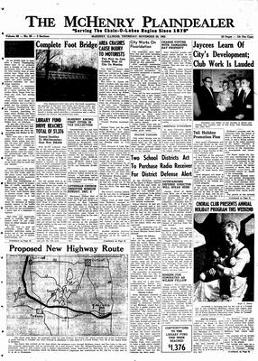 McHenry Plaindealer (McHenry, IL), 29 Nov 1962