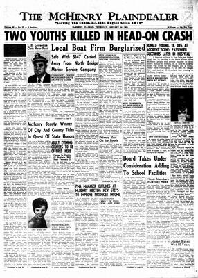 McHenry Plaindealer (McHenry, IL), 24 Jan 1963