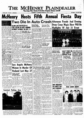 McHenry Plaindealer (McHenry, IL), 18 Jul 1963