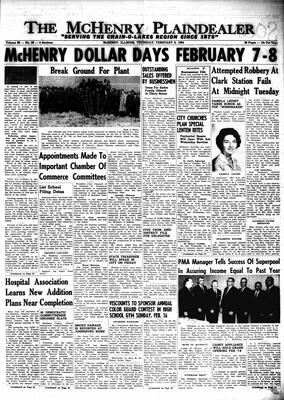 McHenry Plaindealer (McHenry, IL), 6 Feb 1964