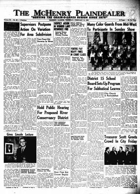 McHenry Plaindealer (McHenry, IL), 13 Feb 1964