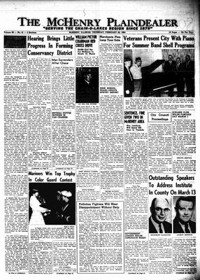 McHenry Plaindealer (McHenry, IL), 20 Feb 1964