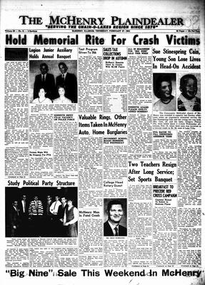 McHenry Plaindealer (McHenry, IL), 27 Feb 1964