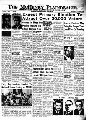 McHenry Plaindealer (McHenry, IL), 9 Apr 1964