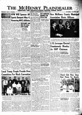 McHenry Plaindealer (McHenry, IL), 30 Apr 1964