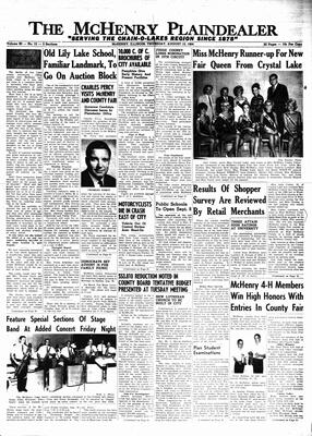 McHenry Plaindealer (McHenry, IL), 13 Aug 1964