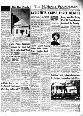 McHenry Plaindealer (McHenry, IL), 3 Sep 1964