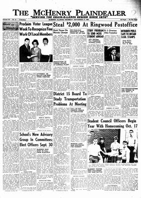 McHenry Plaindealer (McHenry, IL), 17 Sep 1964