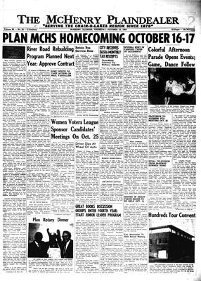 McHenry Plaindealer (McHenry, IL), 15 Oct 1964