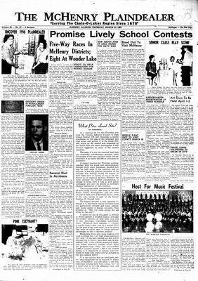 McHenry Plaindealer (McHenry, IL), 25 Mar 1965