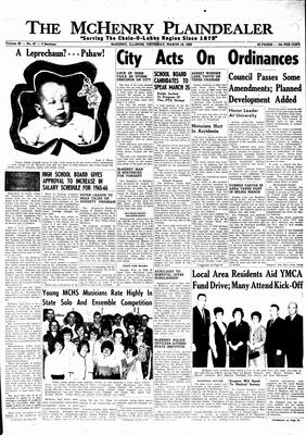 McHenry Plaindealer (McHenry, IL), 18 Mar 1965