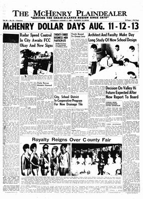 McHenry Plaindealer (McHenry, IL), 11 Aug 1966