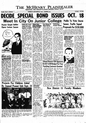 McHenry Plaindealer (McHenry, IL), 22 Sep 1966