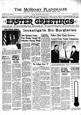 McHenry Plaindealer (McHenry, IL), 23 Mar 1967