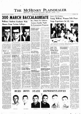 McHenry Plaindealer (McHenry, IL), 1 Jun 1967