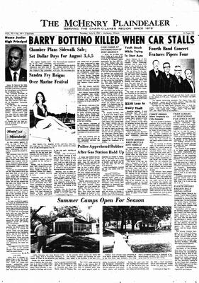 McHenry Plaindealer (McHenry, IL), 6 Jul 1967